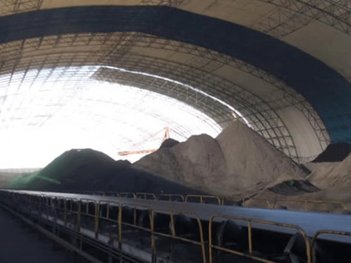 拉萨煤棚料仓网架